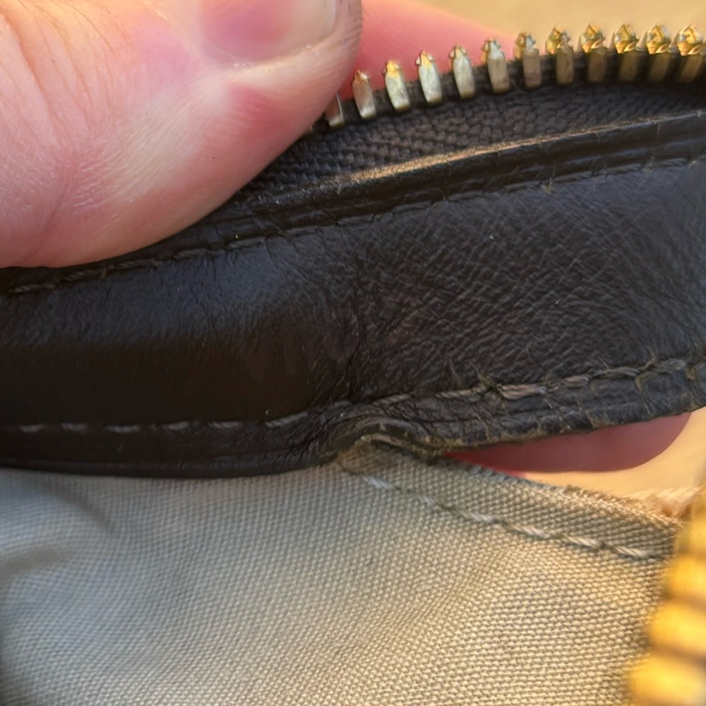 Louis Vuitton Mini Lin Josephine Monogram Cream/Brown Canvas & Leather Satchel - Picture 12 of 16